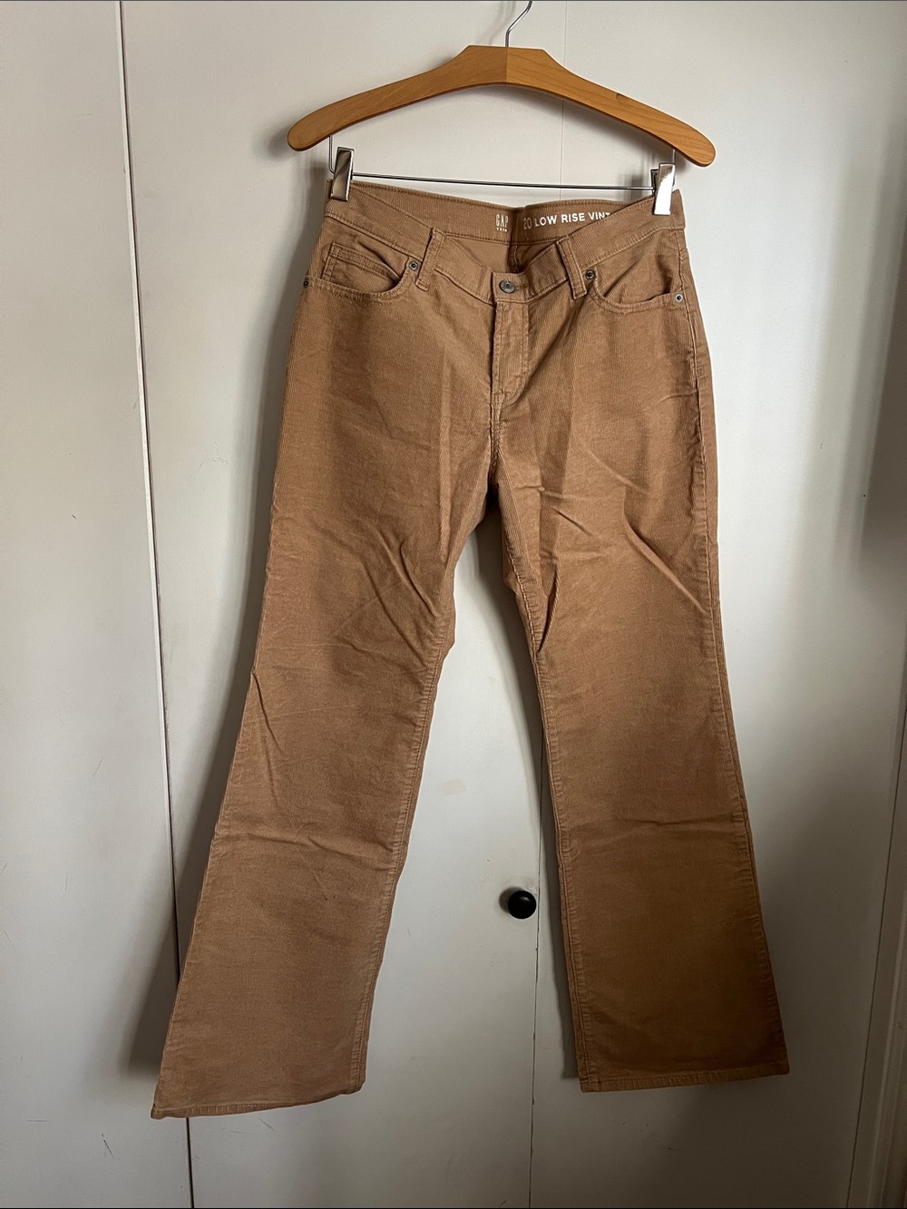 GAP Teen Low-Rise Flared Jeans in Camel